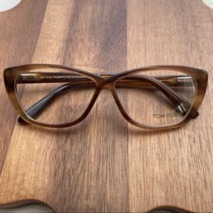 NEW Tom Ford TF 5227 Brown Fade Women’s Eyeglasses Optical Frames Authentic